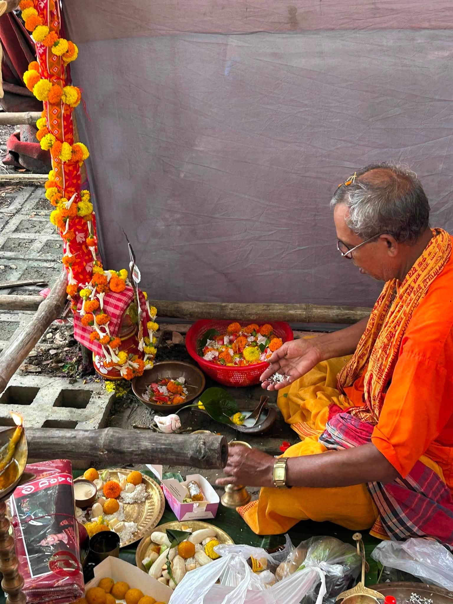 Khuti Pujo Rituals